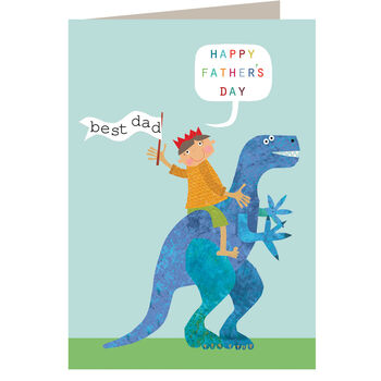 Father's Day Dinosaur Card, 2 of 4
