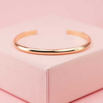 Wide Shiny Cuff In 14k Gold Filled, 3 of 6