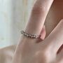 Cz Constellation Ring In Sterling Silver, thumbnail 1 of 11