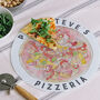 Personalised Circular Make Your Own Pizza Board, thumbnail 1 of 4