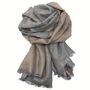 Cashmere Blend Check Reversible Blanket Scarf, thumbnail 10 of 12