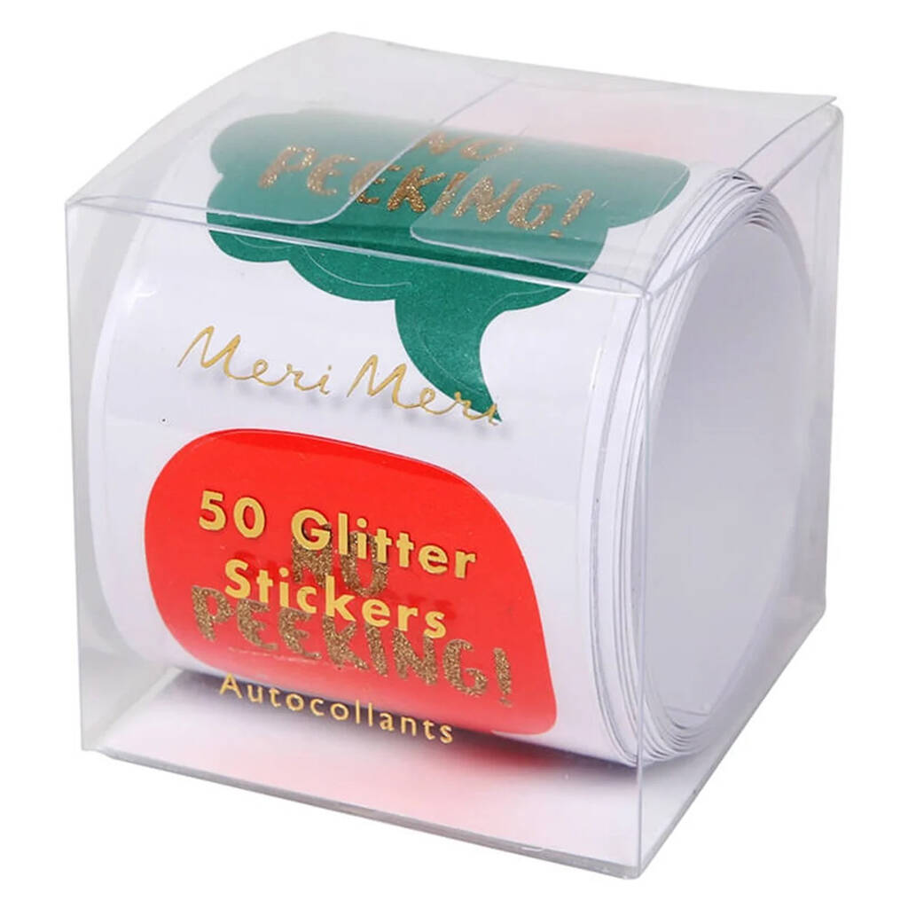 Christmas Gift Wrapping Stickers