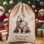 Personalised Samoyed In Christmas Lights, thumbnail 7 of 10
