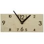 Scandi Design Minimalistic Natural Eco Wall Clock, thumbnail 4 of 10