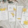 Summer Rose Concertina Wedding Invitations, thumbnail 4 of 4