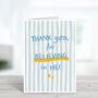 Thank You For Believing In Me Teacher Thank You Card, thumbnail 2 of 2