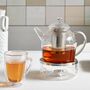Glass Teapots Minuet Design Stainless Steel Filter, thumbnail 1 of 8