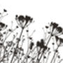 Floral Silhouette Art Unframed Home Print, thumbnail 6 of 8