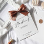 Personalised Letter To My Groom On Our Wedding Day Card, thumbnail 4 of 10