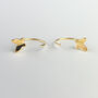 Sterling Silver Butterfly Ear Jacket Earrings, thumbnail 3 of 6