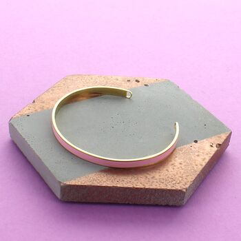 Enamel Coloured Plain Bangles, 3 of 6