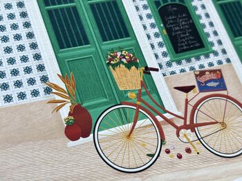 Lisbon Restaurant Art Print, 7 of 8