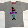Personalised Halloween Witches T Shirt, thumbnail 1 of 10