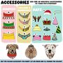 Custom Staffy Terrier Dog Chest Portrait Stickers, thumbnail 8 of 8