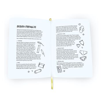 Girlhood: The Story, First Period Gift, Tracker Journal, 5 of 6