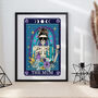 Tarot Style Wine Mum Funny Typographical Print, thumbnail 6 of 7