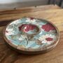 Mango Wood Round Serving Platter Tray, Chip And Dip, thumbnail 4 of 12