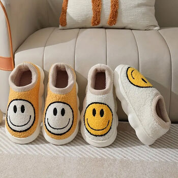 Smiley Face Bootie Slippers, 4 of 4