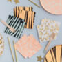 Animal Print And Gold Foil Party Plates, thumbnail 3 of 3