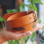 Clssic Car Enthusiasts Leather Belt, thumbnail 4 of 10