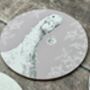 Set Of Four Round Farm Animal Coasters, thumbnail 2 of 5