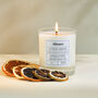 Handmade Citrus Grove Soy Wax Scented Candle Gift, thumbnail 1 of 5