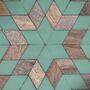 Round Decorative Serving Tray, Inlay Work On Wood, thumbnail 9 of 12