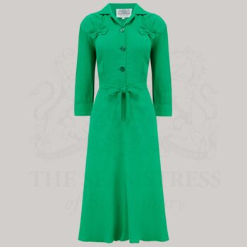 Polly Dress Authentic Vintage 1940s Style, 4 of 4