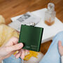 Established Name And Date Personalised Hip Flask, thumbnail 3 of 9
