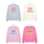 Personalised 'Tired Since' Year Sweatshirt Jumper, thumbnail 5 of 8