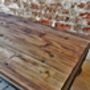 Reclaimed Wood Coffee Table, thumbnail 3 of 4