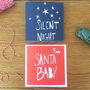 Pack Of Six Printed Christmas Cards, thumbnail 3 of 3