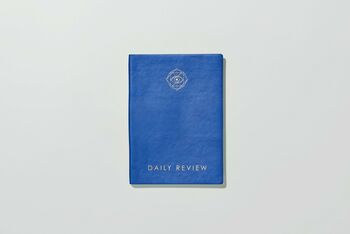 Daily Review Goal Planner: Egyptian Blue Cover, 2 of 8