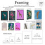 Custom Personalised Elephant Music Headphones Print, thumbnail 7 of 8