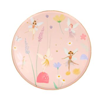 Large Flower Fairy Paper Plates, 2 of 3