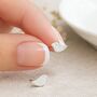 Sterling Silver Bird Stud Earrings – 7mm X 4mm, thumbnail 1 of 9