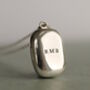 Sterling Silver Rectangle Personalised Locket, thumbnail 1 of 7