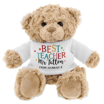 Personalised Teddy Bear For Teacher Gift, 3 of 3