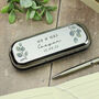 Personalised Botanical Pen And Box Set Wedding Gift, thumbnail 2 of 3