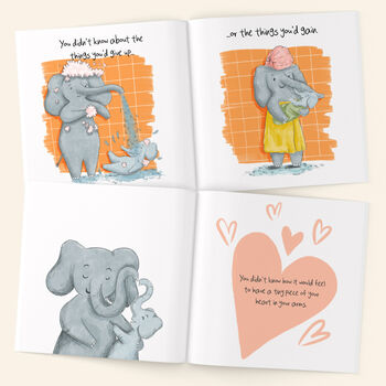 First Birthday As A Mum Personalised Book, 8 of 11