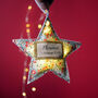 Personalised Liberty Print Christmas Tree Decoration, thumbnail 4 of 12