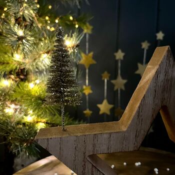 Fairy On Wooden Cut Out Star Decoration, 4 of 4
