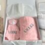 Personalised Baby Blanket And Bear Comforter, thumbnail 6 of 6