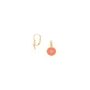 Simple Hooks Orange Earrings, thumbnail 3 of 3