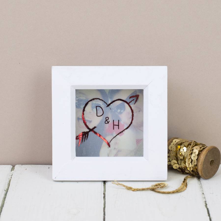 Personalised Mini Photo Frame By Arlo & Jude