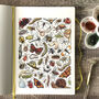 Garden Insects Of Britain Wildlife Print, thumbnail 4 of 7