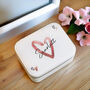 Personalised Heart Travel Jewellery Box, thumbnail 5 of 5