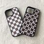 Brown Checked Phone Case, thumbnail 3 of 3