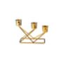 Three Arms Metal Taper Candle Candlestick Holder Stand, thumbnail 6 of 7