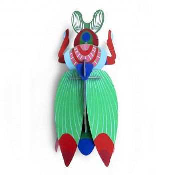 Giant Scarab Beetle Wall Decoration, 2 of 5